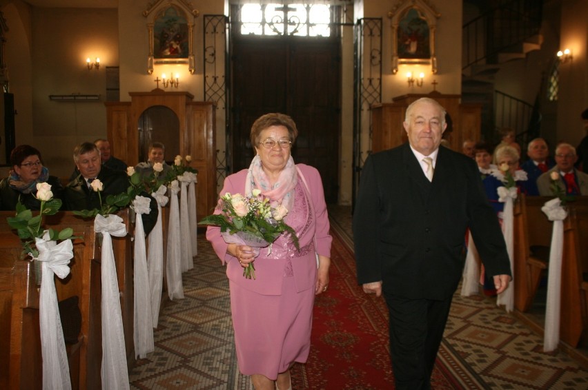 Huczne „złote gody” Leona i Sabiny Kuźmińskich z Żakowic (gmina Osięciny) [zdjęcia]