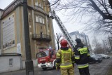 Straż pożarna w „Mechaniku" w Głogowie. Co się działo w szkole? ZDJĘCIA