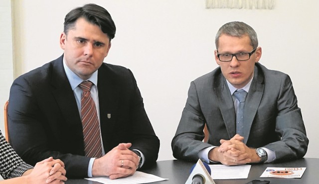 Grzegorz Gryczka i Waldemar Wyczachowski razem na konferencjach prasowych pojawiają się już coraz rzadziej. Nadmiar obowiązków?