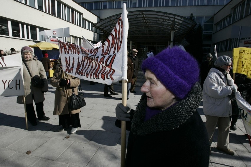 Protest w Krakowie [ZDJĘCIA]