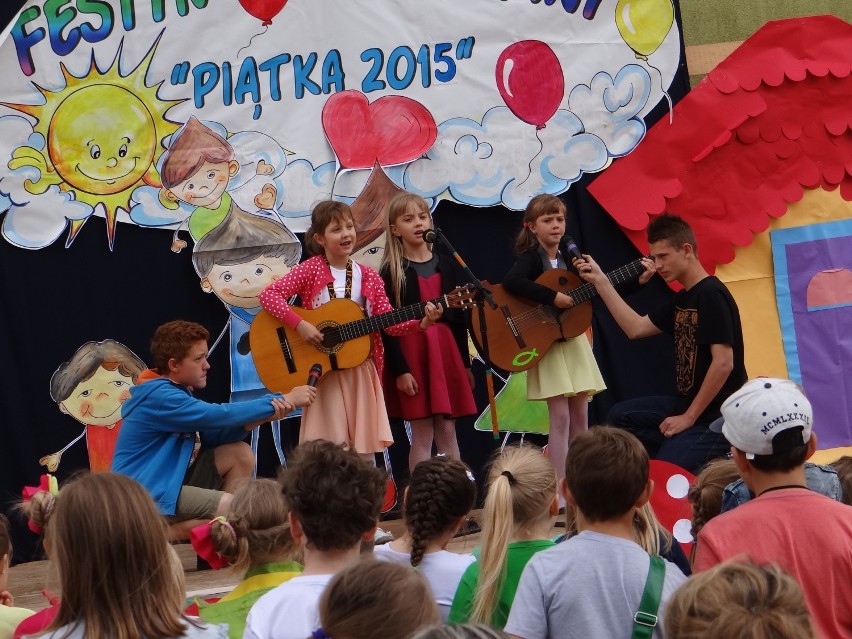 Festyn rodzinny w Szkole Podstawowej nr 5 w Wieluniu. 