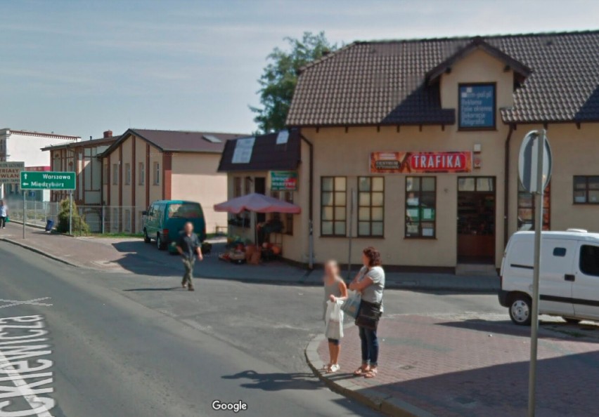 Oto mieszkańcy Sycowa w ujęciach kamery Google Street View....