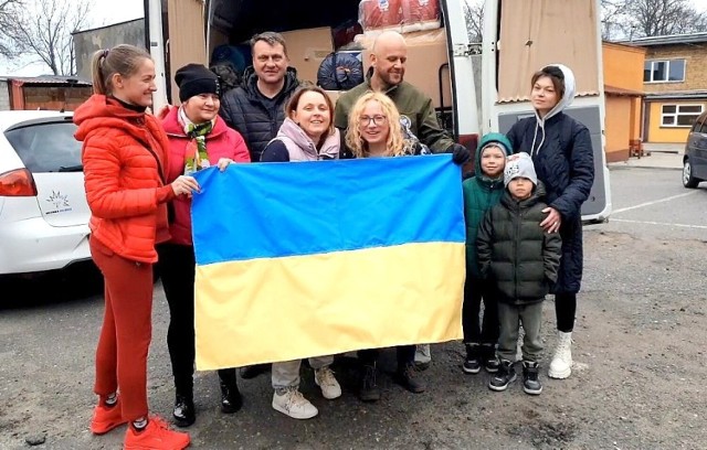 W Żarach, od początku wojny na Ukrainie, Ewelina Nawrot zorganizowała zbiórkę dla ofiar i uchodźców