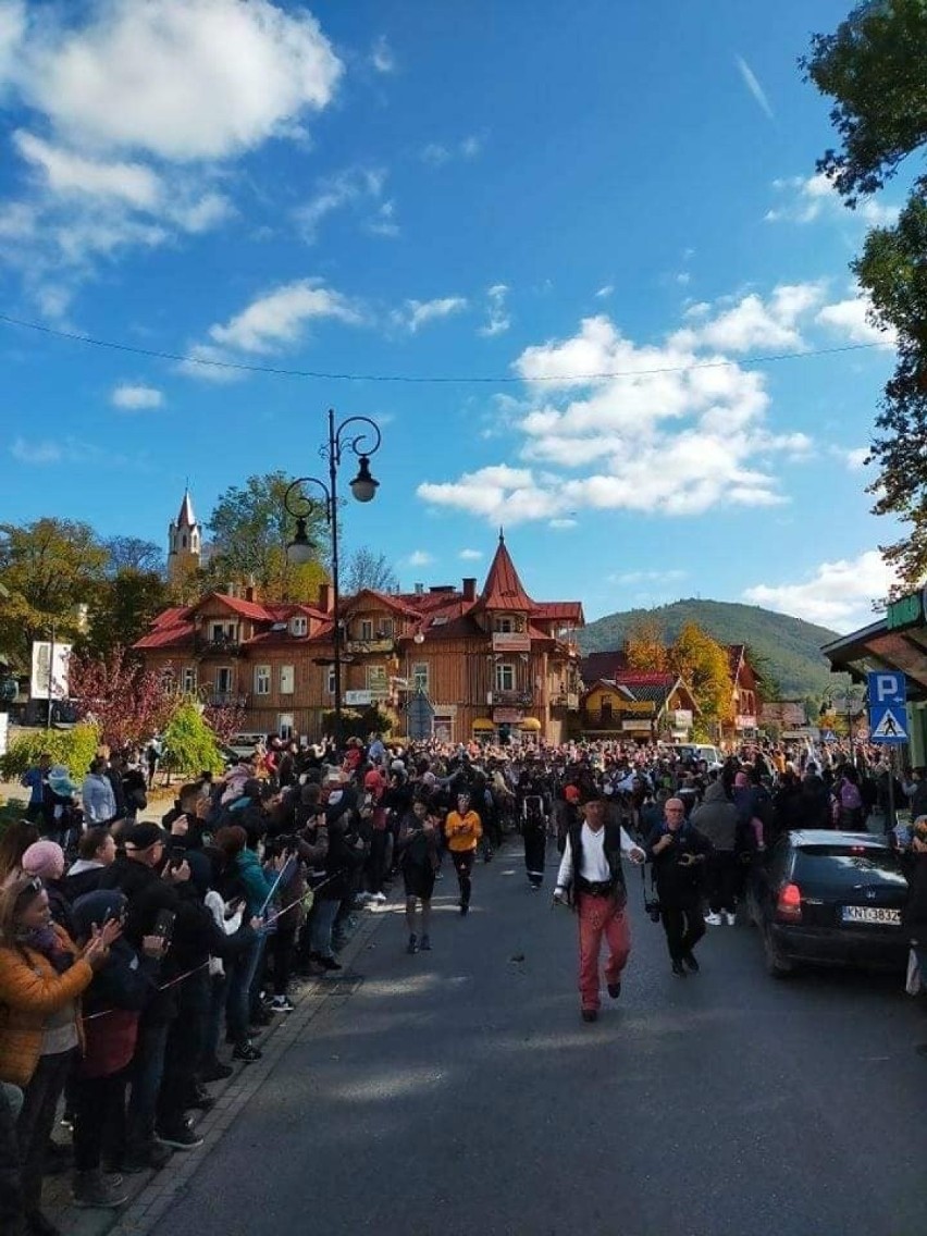 Jesienny REDYK w Pieninach. Niemal 2000 owiec przeszło ulicami Szczawnicy