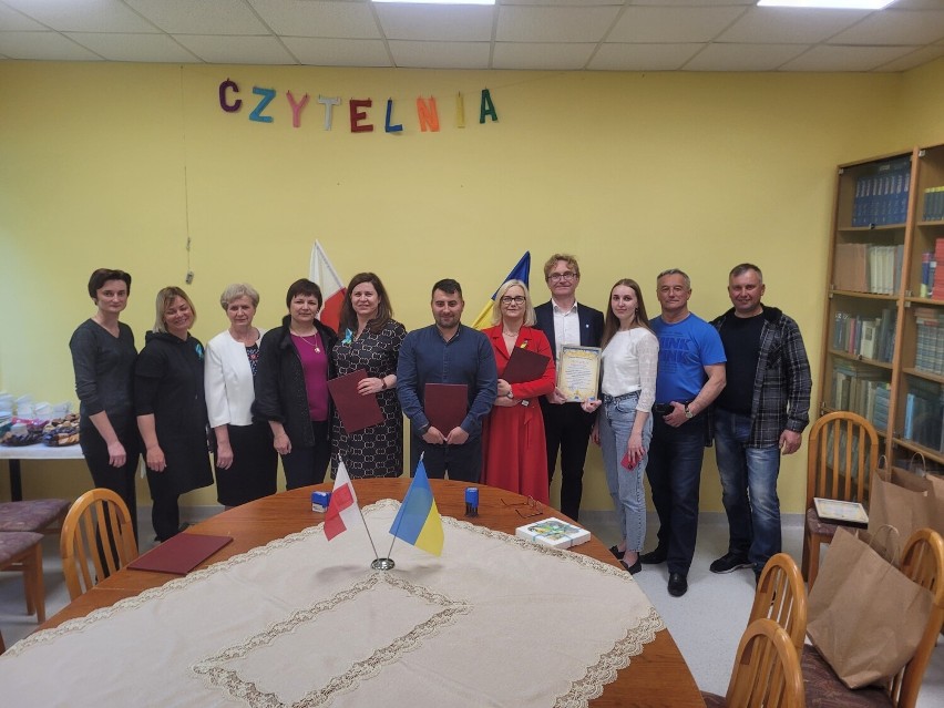 Porozumienie o współpracy i edukacji z Ukrainą podpisała gmina Sztutowo