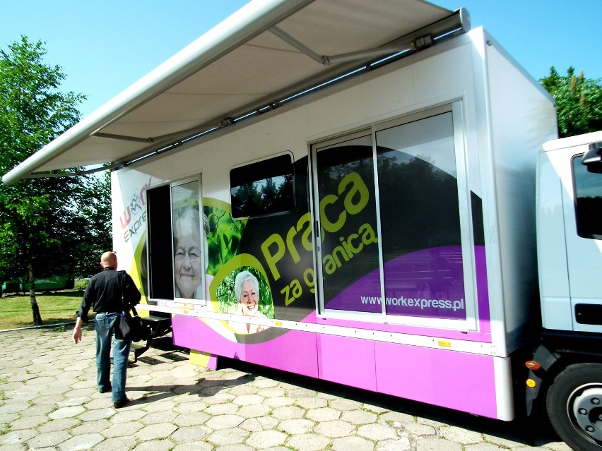 "Pracobus" Work Express zawitał do Bydgoszczy