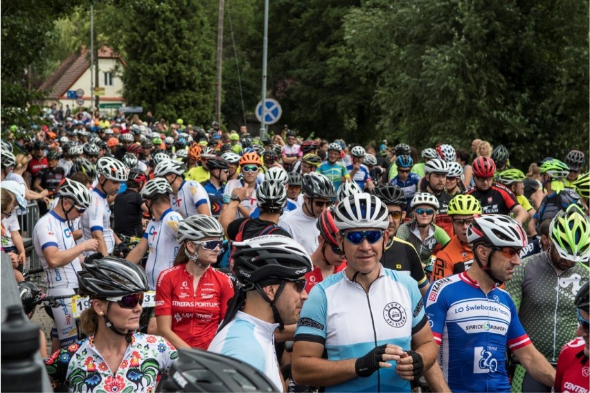 Maraton MTB Łagów cieszy się popularnością.