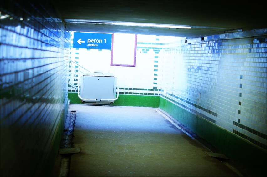 Inne spojrzenie na tunel na dworcu PKP [zdjęcia]