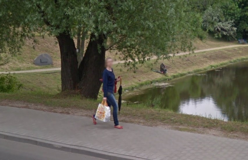 Osiedle Zadębie w Skierniewicach w Google Street View