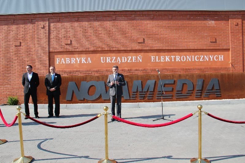 Spółka Novamedia innovision otworzyła nowoczesny zakład w Kaliszu. FOTO