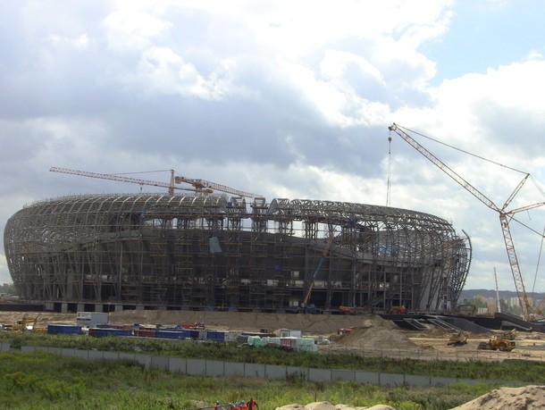 Za 600 dni pierwszy mecz Euro 2012  w Gdańsku. 4 tysiące biletów dla gdańszczan (wideo)