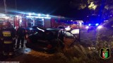 Wypadek w Luboniu: Nie żyje młody mężczyzna [ZDJĘCIA]