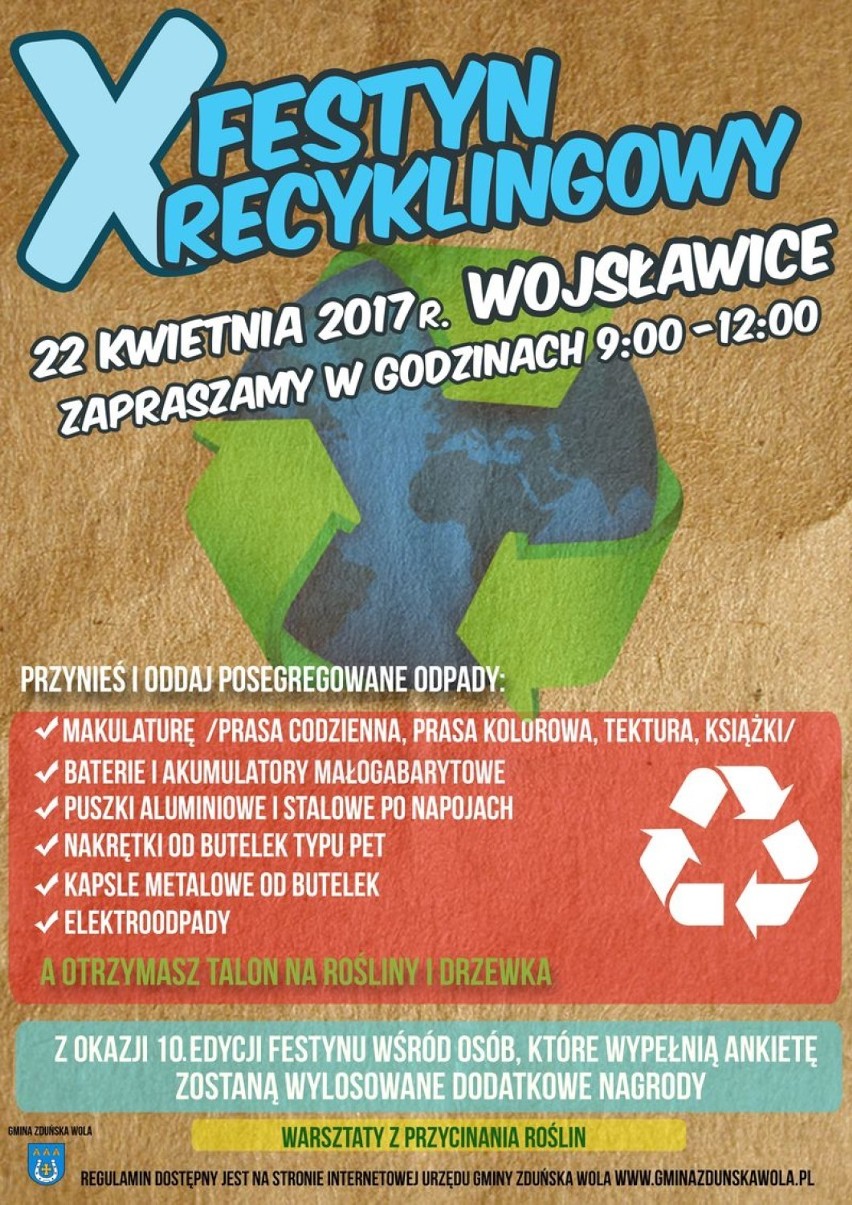 Festyn recyklingu w Wojsławicach w sobotę