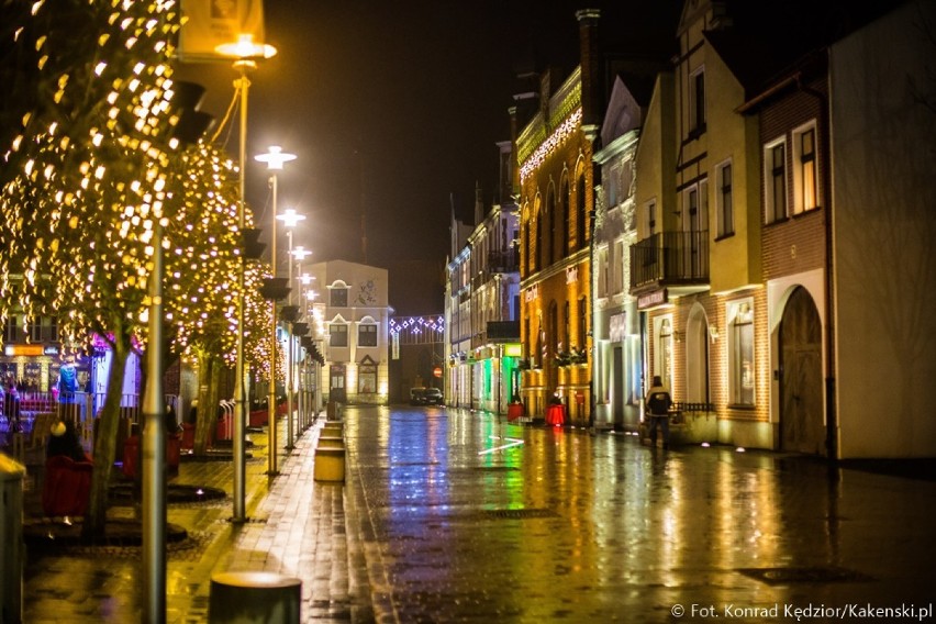 Świąteczny Puck - zobacz jak wygląda nocna iluminacja miasta przed Bożym Narodzeniem | ZDJĘCIA