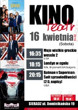 Trzy filmy w sobotę 16.04 w sieradzkim kinie: Greckie wesele 2, Londyn w ogniu i Batman v Superman