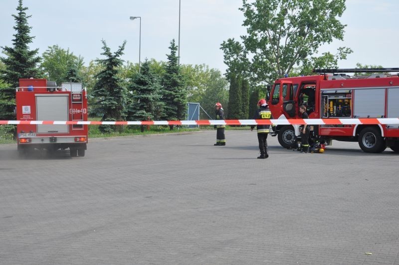 Śrem: Zbiornik z podchlorynem sodu groził wybuchem [ZDJĘCIA]