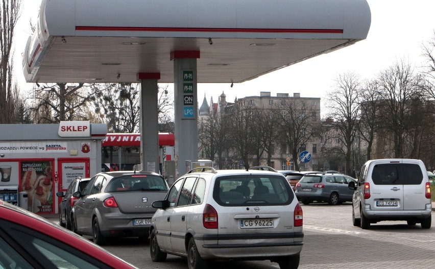 Ceny paliw w Grudziądzu 14 kwietnia, przed Wielkanocą 2022...