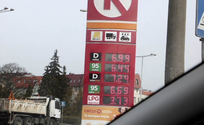Ceny paliw w Grudziądzu 14 kwietnia, przed Wielkanocą 2022