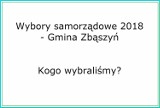 Wybory samorządowe 2018 - Gmina Zbąszyń. Znamy już wyniki wyborów burmistrza i radnych do Rady Miejskiej