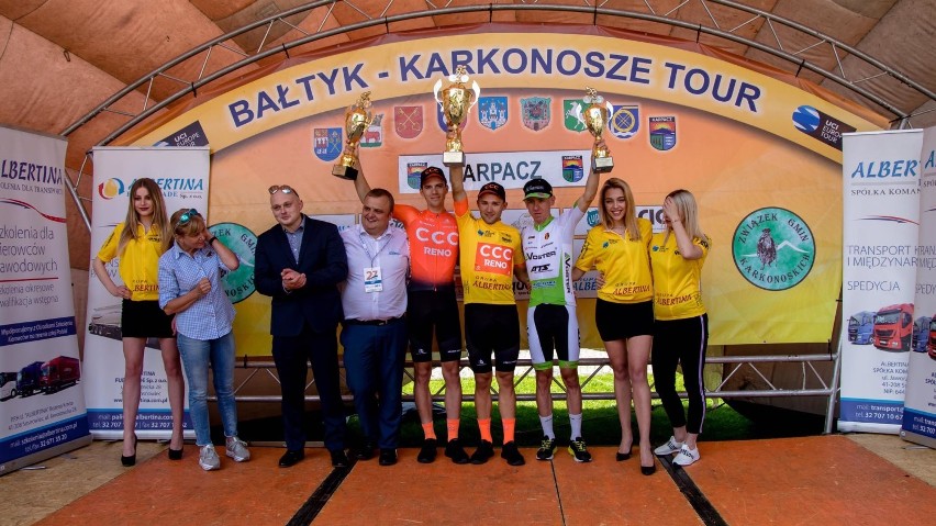 Kolarze CCC na ostatnim etapie Bałtyk - Karkonosze Tour