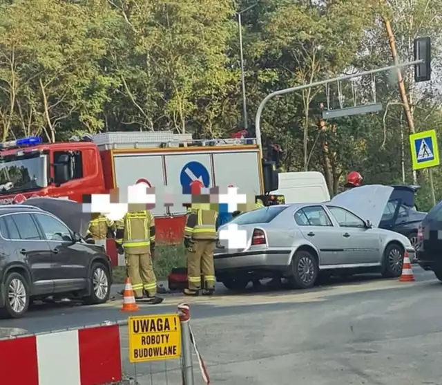 Wypadek w Dąbrowie Górniczej