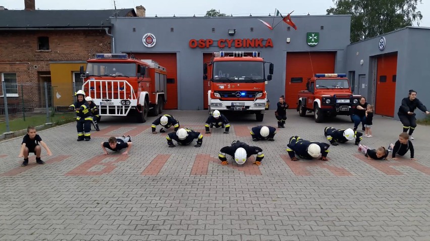 Służby mundurowe pompują dla chorych dzieci. Akcja...