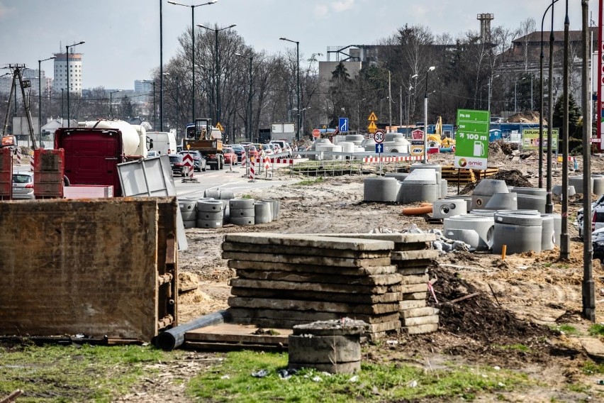 Trwa budowa linii tramwajowej z Krowodrzy Górki na Górkę...