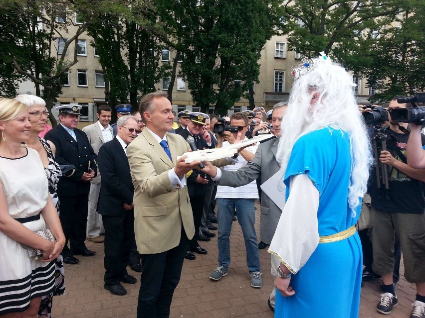 Święto Morza rozpoczęte! Neptun przejął władzę nad Gdynią