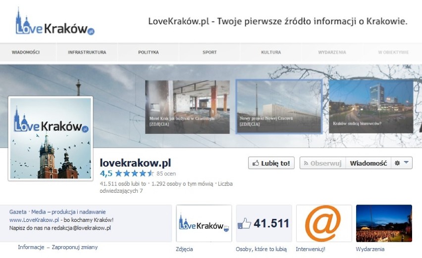 Miejsce 7: lovekrakow.pl (41.511)