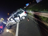Nietrzeźwy taksówkarz spowodował wypadek na DK 15