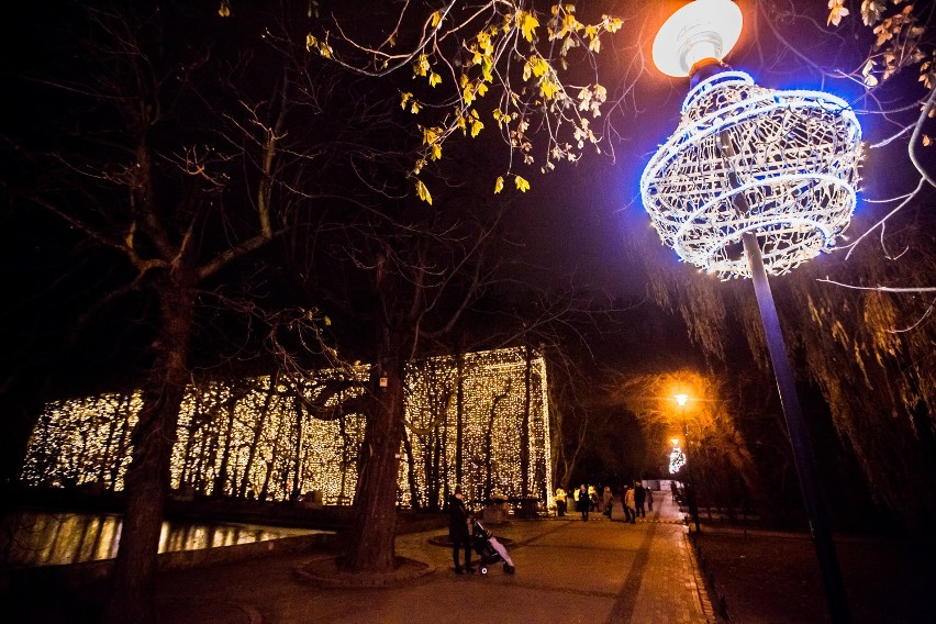 Iluminacje w Parku Oliwskim zostaną zdemontowane. Światełka zostały wyłączone z powodu żałoby po śmierci Pawła Adamowicza