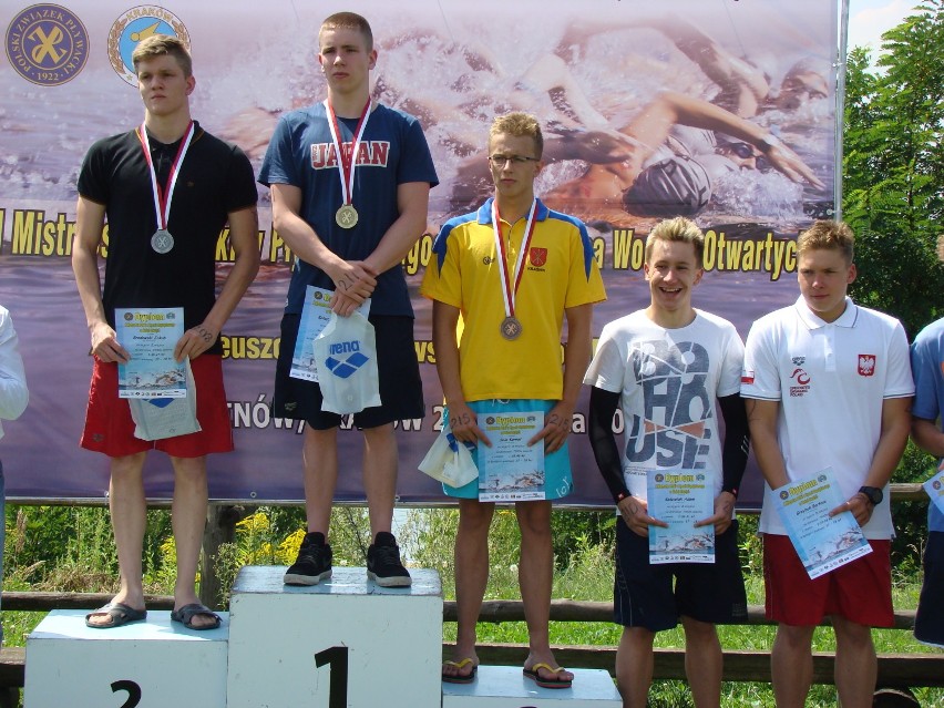 Konrad Zapalski został mistrzem Polski juniorów 15-16 lat w...