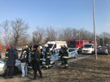 Wypadek na Wrocławskiej w Opolu. Trzy osoby poszkodowane