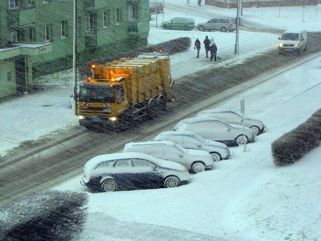 Ksawery przyniósł nad powiat tczewski obfite opady śniegu