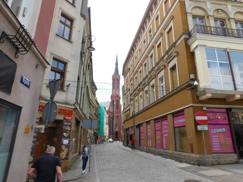 Ulica Moniuszki w Wałbrzychu