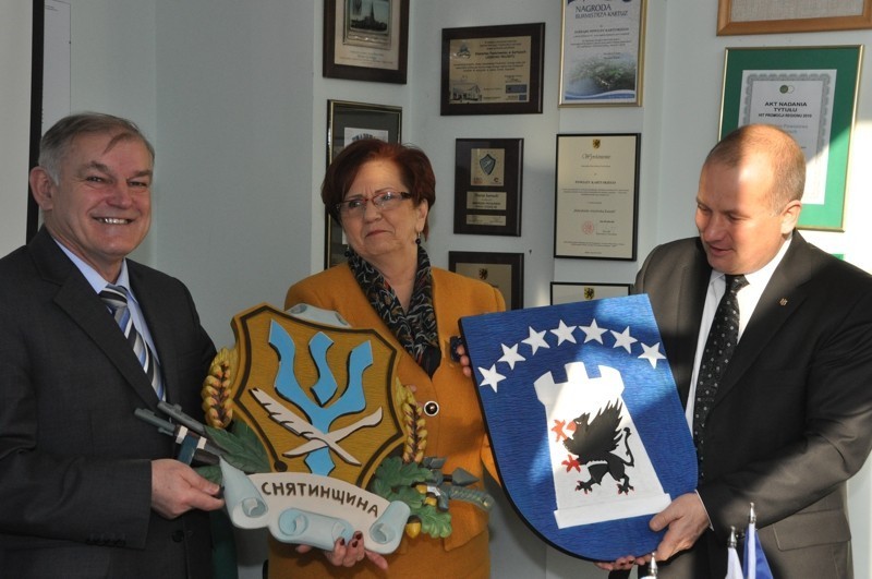 Władze powiatu kartuskiego goszczą delegację z Ukrainy