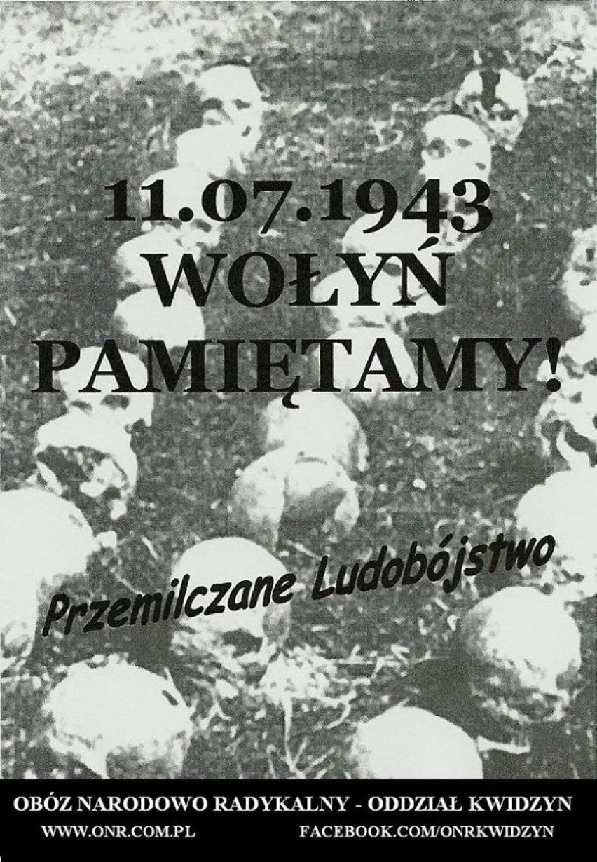 Kwidzyn: 72. rocznica rzezi wołyńskiej. Pamiętali o ofiarach [ZDJĘCIA]