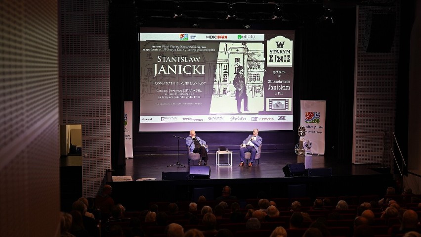 "W starym kinie" ze Stanisławem Janickim. Prowadzący znany program telewizyjny odwiedził Piłę