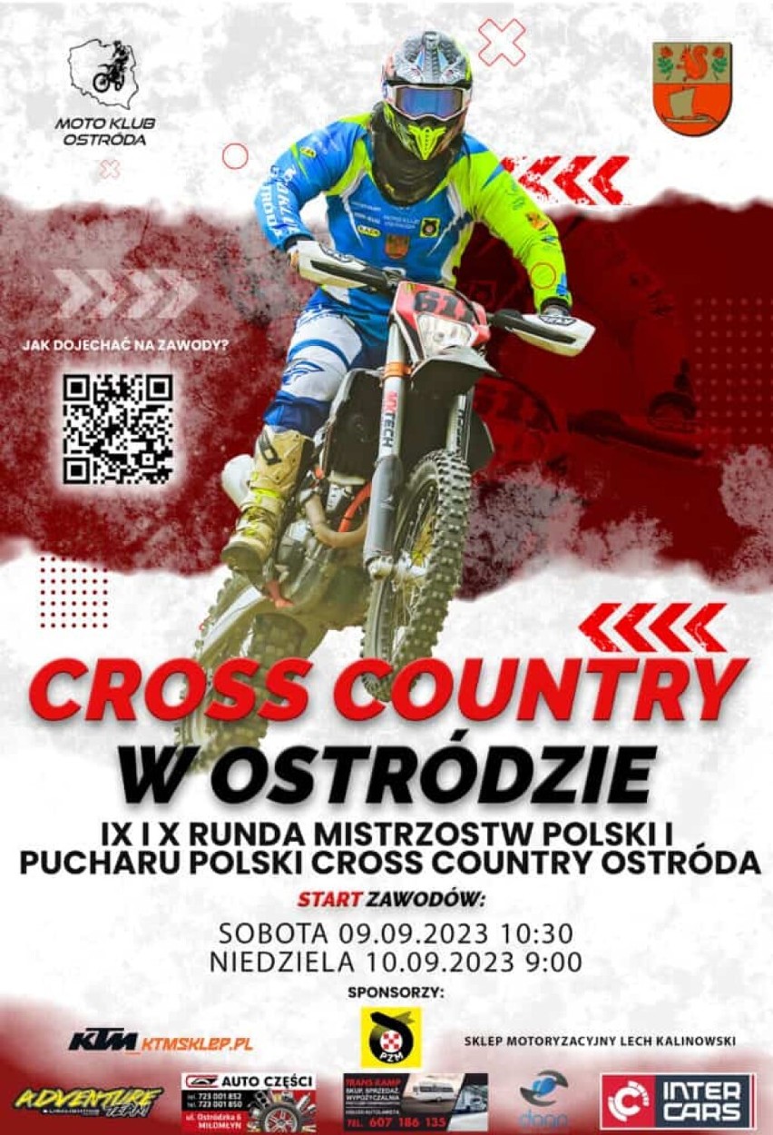 Cross Country w Ostródzie, Mistrzostwa Polski  już za kilka dni!