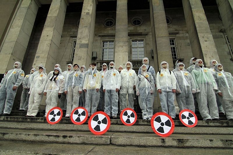 Wrocław: Protestowali przeciwko elektrowni atomowej