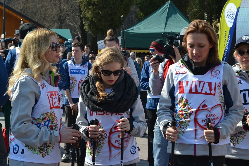 Bieg po Nowe Życie z Saletą i Golcami. Gwiazdy showbiznesu w Wiśle promują transplantacje