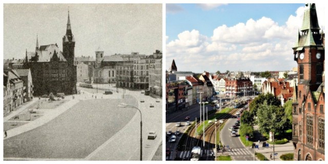 Tak wygląda ul. Kazimierza Wielkiego we Wrocławiu dziś i zaraz po wybudowaniu. Na kolejny slajdzie obejrzyj zdjęcia jak wyglądała budowa trasy WZ ------------->