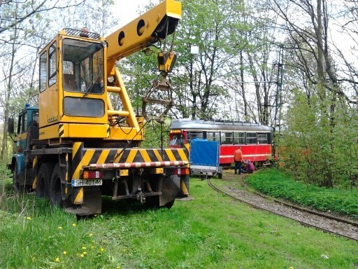 Mysłowice: wykoleił się tramwaj linii nr 26