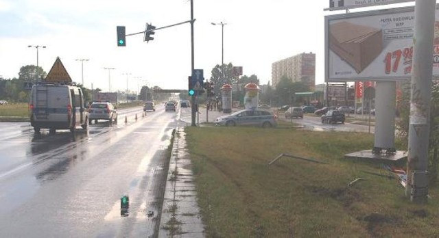 Wypadek Toruń Szosa Lubicka