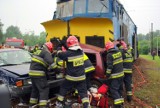 W Sosnowcu pociąg wjechał w dwa samochody