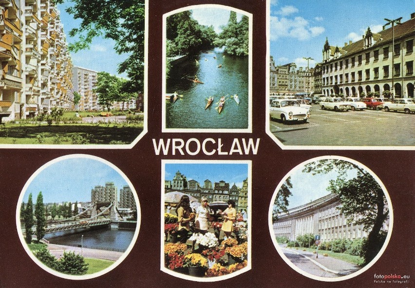 Wrocław na widokówkach z lat 70. XX wieku (ZOBACZ ZDJĘCIA)