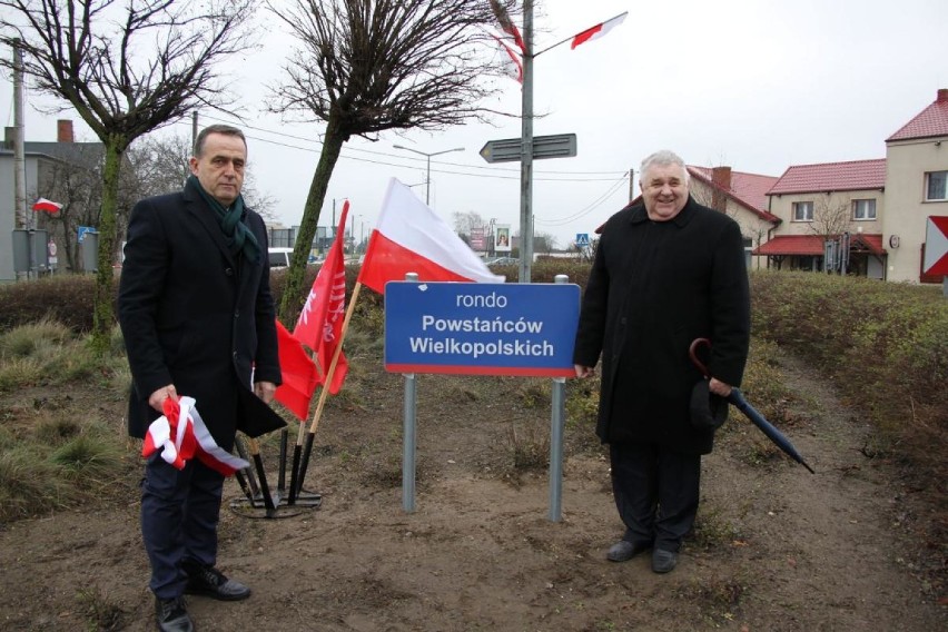 Rondo w Łubowie nosi imię Powstańców Wielkopolskich