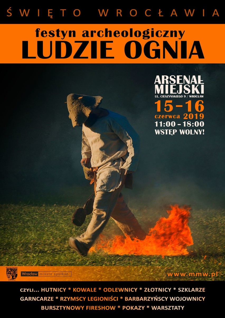 Wrocław. Zapraszamy na wielki festyn "Ludzie Ognia". Przeczytaj szczegóły