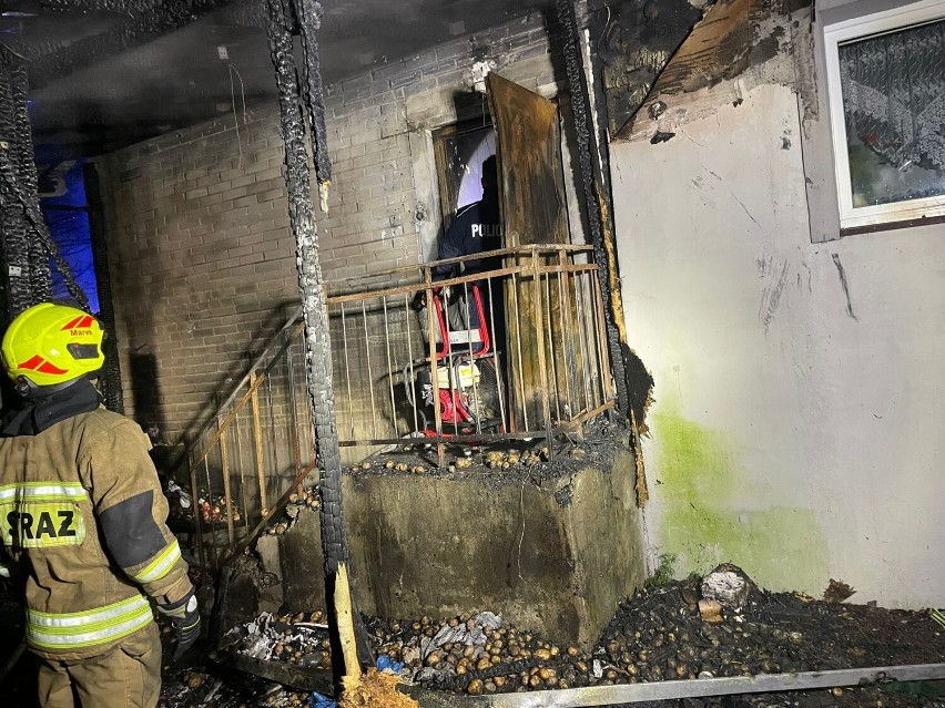W pożarze domu rodzina z Nowoberezowa straciła dorobek życia