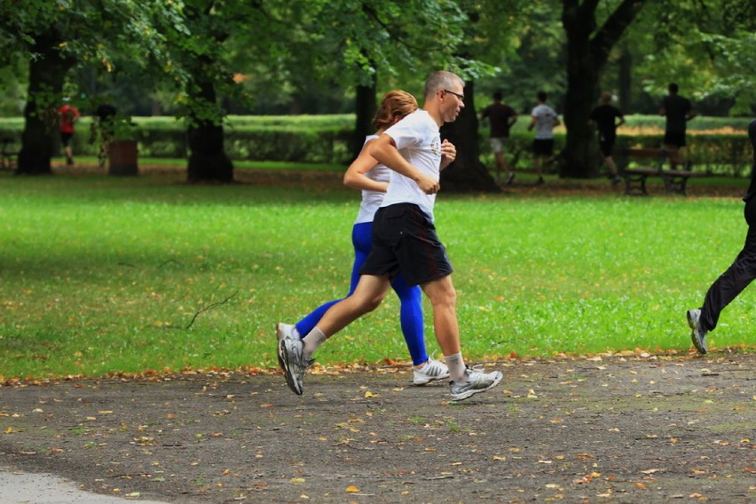 Parkrun w Łodzi - Biegacze rywalizowali w Parku Poniatowskiego